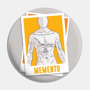 Memento - Alternative Movie Poster Pin