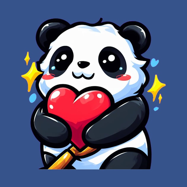 Corazón de panda byt by PandiByt