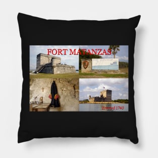 Fort Matanzas Florida Pillow