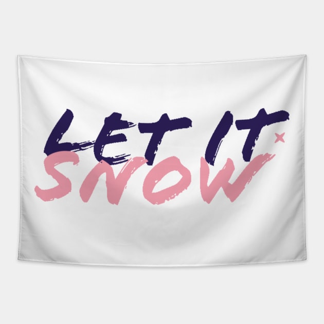 let it snow Tapestry by rayanammmar