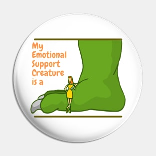 My Emotional Support Creature is a Giant Pin