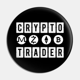 Cryptocurrency Crypto Trader Bitcoin Blockchain Pin