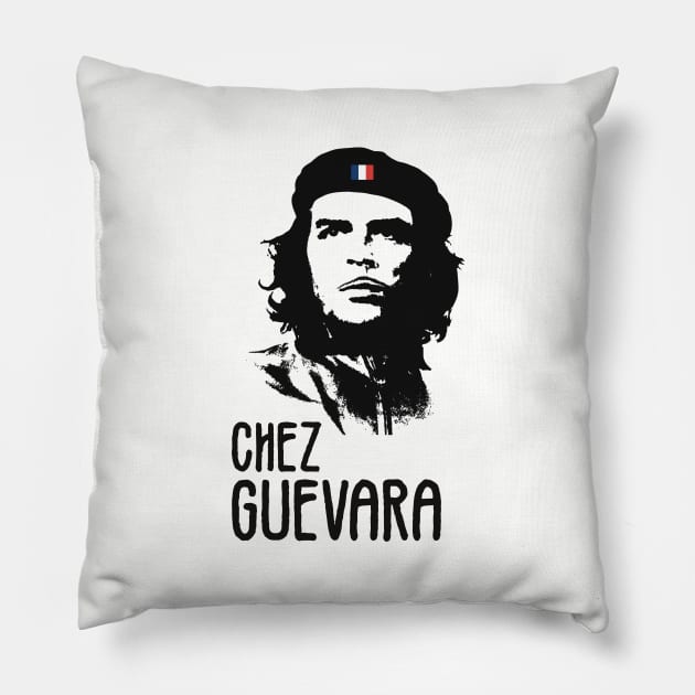 Chez Guevara Pillow by @johnnehill