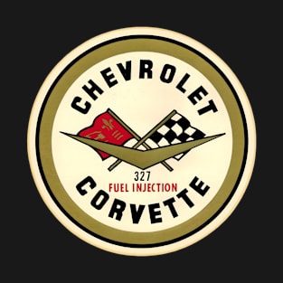 Chevrolet Corvette 327 Fuel Injection Engine T-Shirt