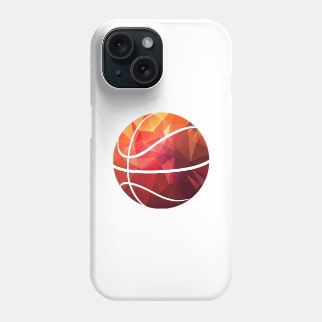 'Geometric Basketball' Awesome Balls Gift Phone Case by ourwackyhome