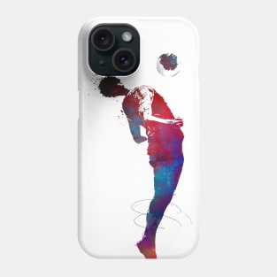 Football player sport art #football Phone Case