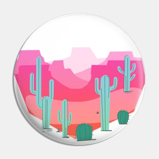 Desert Vibes Pin