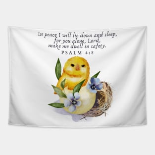 Psalm 4 8 Tapestry