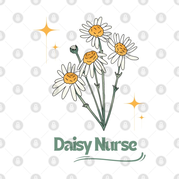 Daisy Nurse T-Shirt and Merchandise by The Bunni Burrow