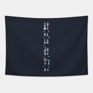 Boho Cactus Collection Tapestry