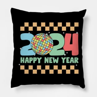 Happy New Year 2024 Pillow