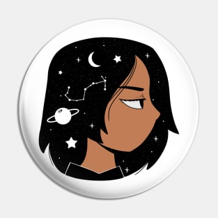 Galaxy Mind Pin