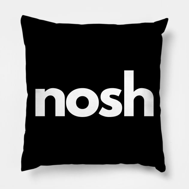 Nosh Pillow by BritishSlang