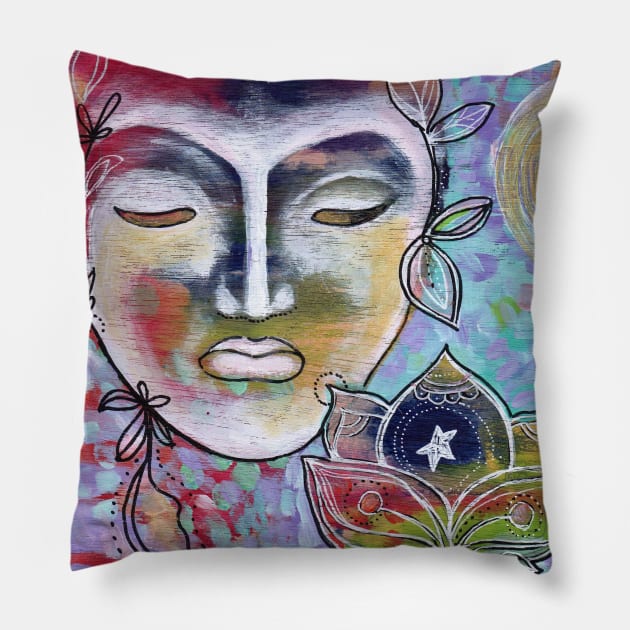 Lotus Dream Pillow by gaea