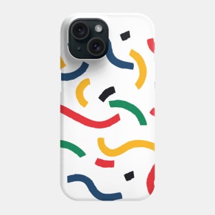 80s abstract pattern - 1 Phone Case