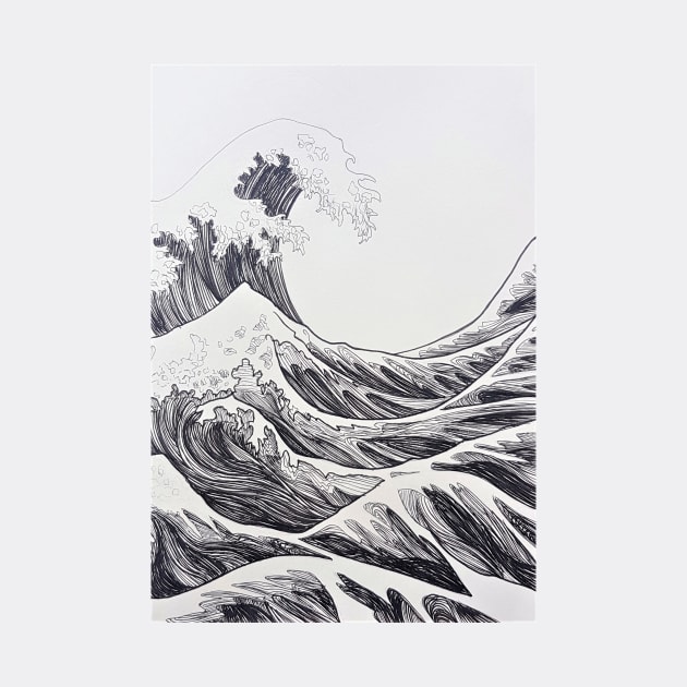 The Great Wave by Bergtanne