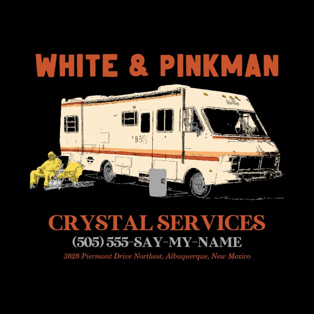 Walter White and Jesse Pinkman Crystal Services by jealousclub