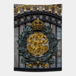 Royal Initials Tapestry