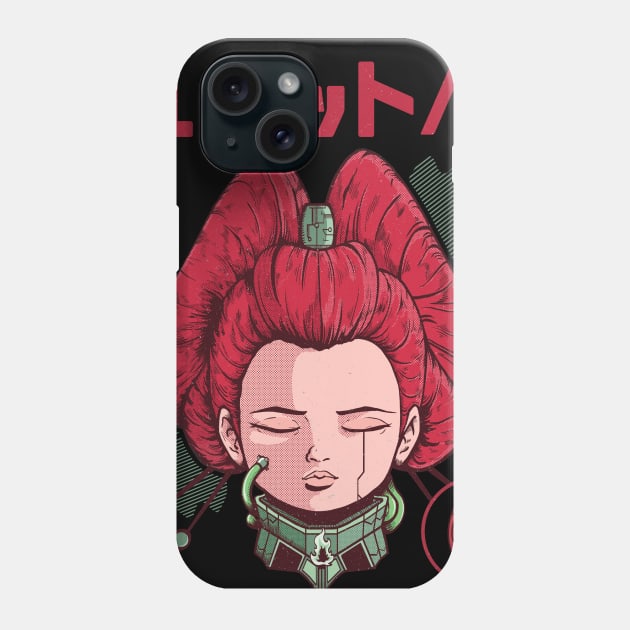 CyberHead unit Three ( Oiran ) Phone Case by ArtStopCreative