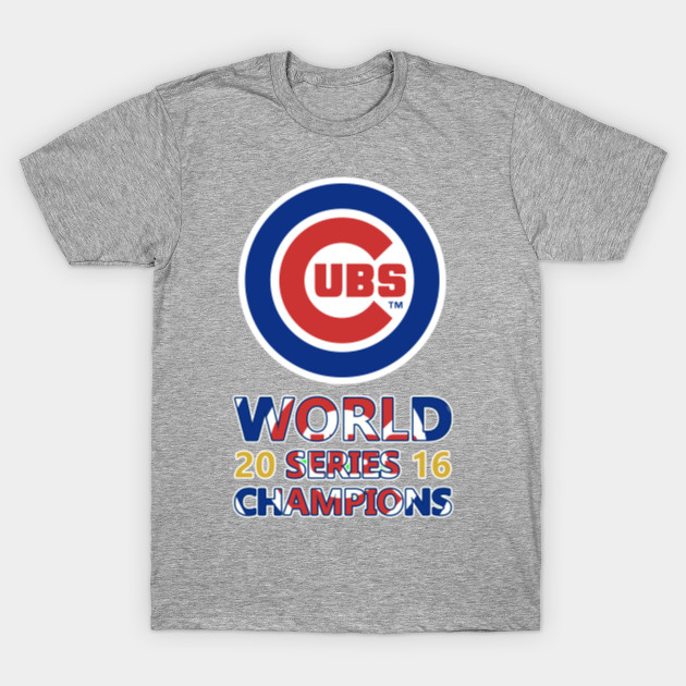 cubs world series champions t shirt