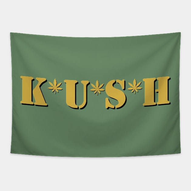 K*U*S*H Tapestry by bobgoodallart