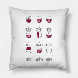 Wine Personality Traits Pillow