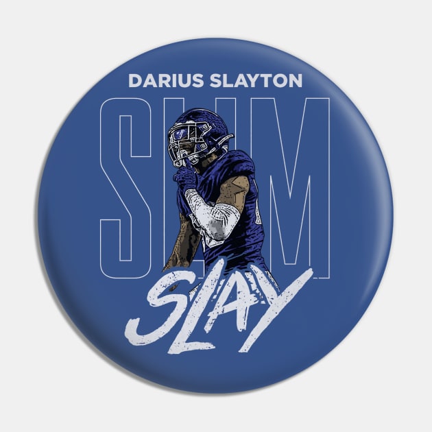 Darius Slayton New York G Slim Slay Pin by Chunta_Design