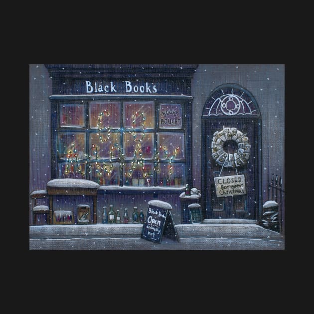 Black Books Christmas by illustore