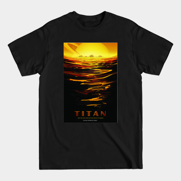 Disover Titan Concept Art - Titan - T-Shirt