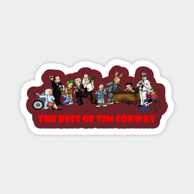 The Best of Tim Conway Magnet by tooner96
