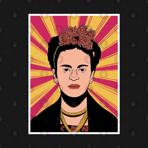 frida kahlo by opoyostudio