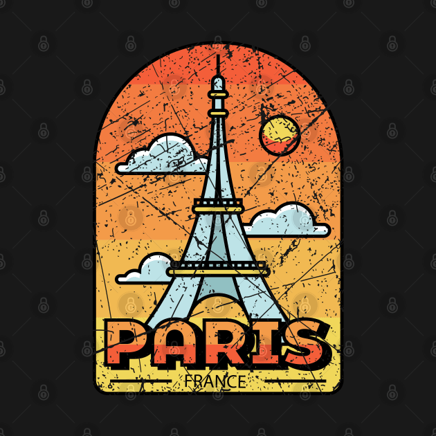 Paris France by Mandra