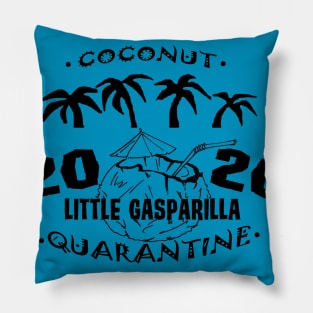 Coconut Quarantine - Little Gasparilla Island Pillow