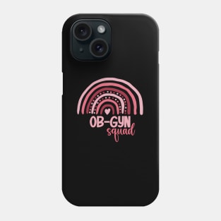 Rainbow Obgyn Squad Obstetrician Gynecologist Nurse Obgyn Phone Case