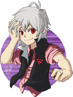 Shu Kurenai from Beyblade Burst Magnet