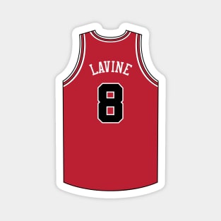 Zach Lavine Chicago Jersey Qiangy Magnet