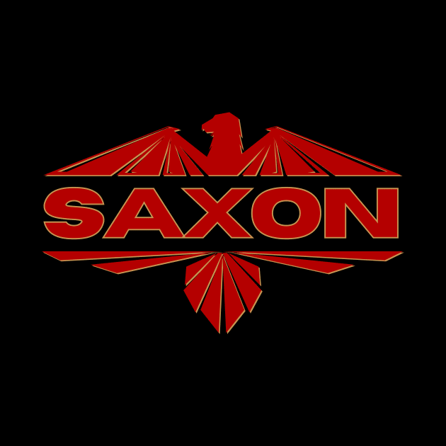 Red saxon logo by NexWave Store