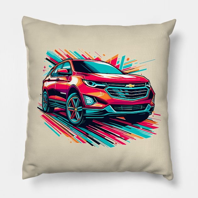 Chevrolet Equinox Pillow by Vehicles-Art