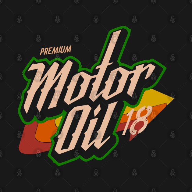 Carsons Motor oil premium vintage gasoline logo by SpaceWiz95