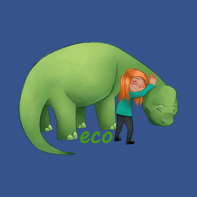 Hug A Friend! - Bronto With Girl Edition by eco