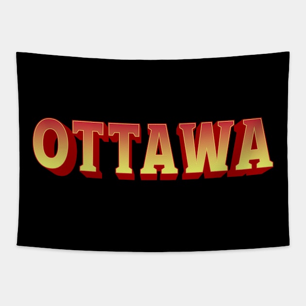 city of ottawa Tapestry by JuaraPasti