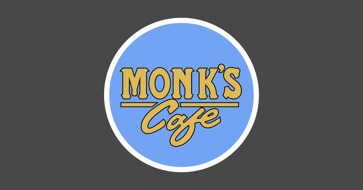 monks cafe t shirt