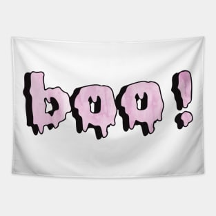 Boo! Halloween Funny Art Tapestry