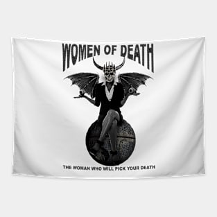 WOMEN OF DEATH Tapestry