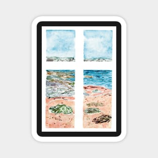 Beach Scene Magnet