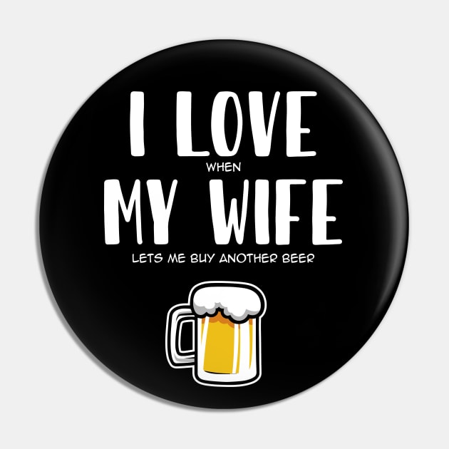 I Love My Wife Pin by EderSouza