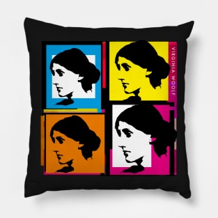 VIRGINIA WOOLF - 20TH CENTURY ENGLISH WRITER, A PIONEER OF THE USE OF STREAM OF CONSCIOUSNESS Pillow