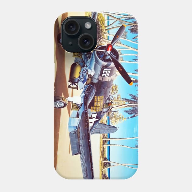 F4U A1 Corsair Phone Case by Aircraft.Lover