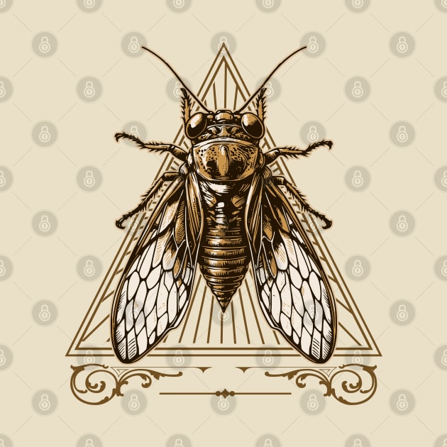 Cicada Brood XIX Brood XIII by OrangeMonkeyArt