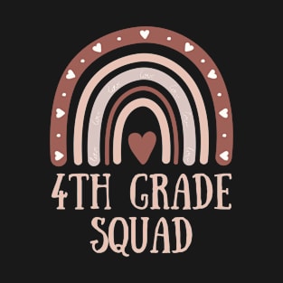 4th Grade Squad, Back to school teacher T-Shirt